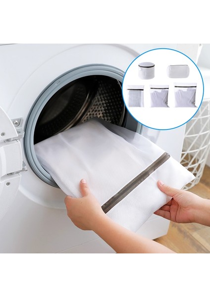 30X40CM Tarzı Büyük Çamaşır Torbaları Ince Örgü Giysiler Çamaşır Makineleri Için Sutyen Torbaları Iç Çamaşırı Çorapları Narinler Için Külotlu Çorap Torbası (Yurt Dışından) indirimleri