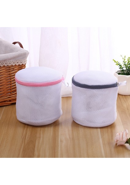 30X40CM Stili Gri Fermuar Örgü Yıkama Torbaları Ev Çamaşır Makinesi Çantası Çamaşırhane Iç Çamaşırı Sutyen Çorap Kirli Giysiler Çamaşır Sepeti (Yurt Dışından) indirimleri