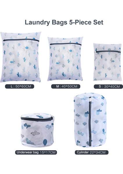 B Tarzı Mosodo Kalın Çamaşır Torbaları Çamaşır Makinesinde Net Iç Çamaşırı Sutyen Örgü Çanta Deforme Değil 5 Parça Set Baskı Büstü Yıkama Torbası (Yurt Dışından) fırsatları