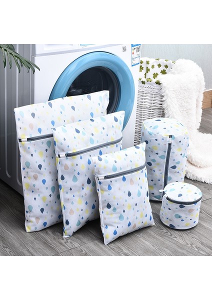 B Tarzı Mosodo Kalın Çamaşır Torbaları Çamaşır Makinesinde Net Iç Çamaşırı Sutyen Örgü Çanta Deforme Değil 5 Parça Set Baskı Büstü Yıkama Torbası (Yurt Dışından) indirimleri