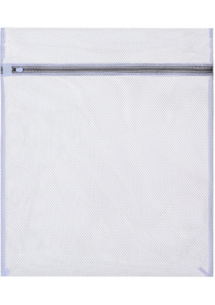 Kaba Net 40CMX50CM Stili Fermuarlı File Çamaşır Torbası Polyester Çamaşır Yıkama Torbaları Kaba Net Çamaşır Sepeti Çamaşır Makineleri Çamaşır Torbaları Fileli Sutyen Torbası (Yurt Dışından)