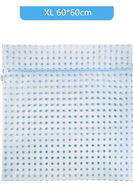 Xl 60-60CM Tarzı Yeni Çamaşır Torbası Çamaşır Çorabı Sutyen Iç Çamaşırı Katlanır Giyim Organizatör Çantası Polyester Örgü Yıkama Setleri (Yurt Dışından)