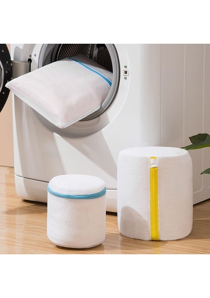 Ince Örgü Silindir Stili 6 Adet Kalınlaşmış Ince Örgü Çamaşır Torbası Iç Çamaşırı Seti Bakım Çamaşır Torbaı Makine Temizleme Malzemeleri Seyahat Giysileri Saklama Organizatör (Yurt Dışından) modelleri