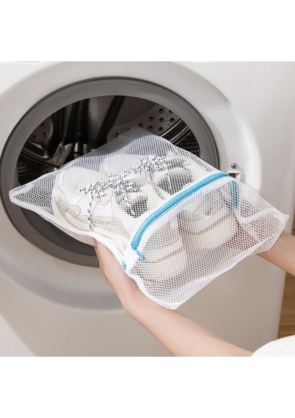 Ince Örgü Silindir Stili 6 Adet Kalınlaşmış Ince Örgü Çamaşır Torbası Iç Çamaşırı Seti Bakım Çamaşır Torbaı Makine Temizleme Malzemeleri Seyahat Giysileri Saklama Organizatör (Yurt Dışından) indirimleri