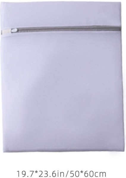 50CMX60CM Tarzı Taşınabilir Çamaşır Giysi Çantaları Ev Kalınlaşmak Yıkama Iç Çamaşırı Sutyen Fermuar Organizatör Örgü Anti-Deformasyon Çamaşır Konteynerleri (Yurt Dışından) fiyatları