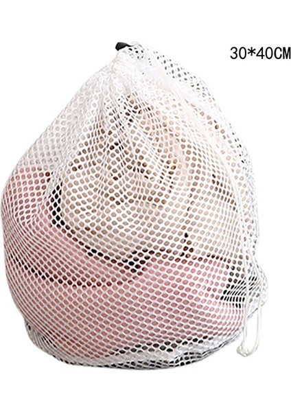 A1 Stili Yeni Pratik Büyük Çamaşır Torbaları, Büyük Giysiler Için Kilitlenebilir Ipli Dayanıklı Ince Örgü Çamaşır Torbası #j (Yurt Dışından) fiyatları