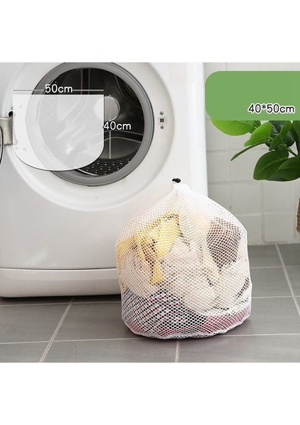 A1 Stili Yeni Pratik Büyük Çamaşır Torbaları, Büyük Giysiler Için Kilitlenebilir Ipli Dayanıklı Ince Örgü Çamaşır Torbası #j (Yurt Dışından) indirimleri