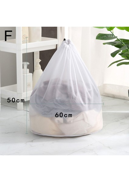 F Stili 3 Boyutlu Yıkama Çamaşır Torbası Giyim Bakımı Katlanabilir Koruma Ağı Filtre Iç Çamaşırı Sütyen Çorap Iç Çamaşırı Çamaşır Makinesi Giysileri (Yurt Dışından)