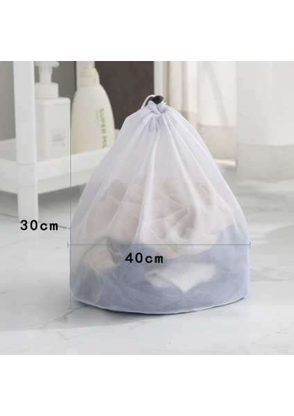 Stil1-S Stili Yeniden Kullanılabilir Çamaşır Makinesi Örgü Net Çanta Çamaşır Torbası Çanta Büyük Kalınlaşmış Çamaşır Depolama Ev Temizlik Aksesuarları (Yurt Dışından)