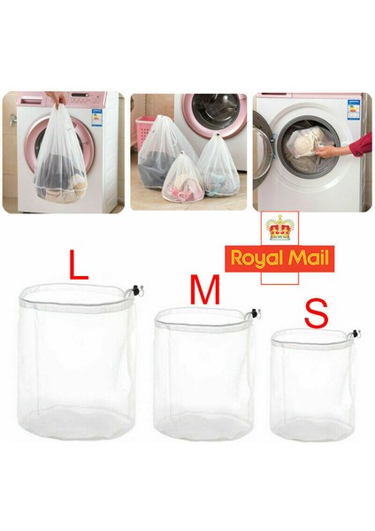 Stil1-S Stili Yeniden Kullanılabilir Çamaşır Makinesi Örgü Net Çanta Çamaşır Torbası Çanta Büyük Kalınlaşmış Çamaşır Depolama Ev Temizlik Aksesuarları (Yurt Dışından) modelleri