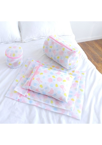 Sutyen Yıkama Torbası Stili 5 Boyutlu Fermuarlı Örgü Çamaşır Yıkama Torbaları Katlanabilir Hassas Iç Çamaşırı Sütyen Çorap Iç Çamaşırı Çamaşır Makinesi Giysi Koruma Ağı (Yurt Dışından) fırsatları