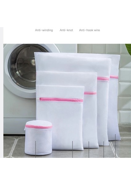 Kaba Net 5 Adet Tarzı 5 Boyutlu Örgü Çamaşır Torbası Seti Polyester Ev Düzenleyici Kaba Net Çamaşır Sepeti Çamaşır Torbaları Çamaşır Makineleri Için Örgü Sutyen Çantası (Yurt Dışından) fiyatları