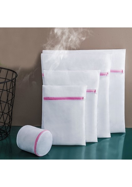 Kaba Net 5 Adet Tarzı 5 Boyutlu Örgü Çamaşır Torbası Seti Polyester Ev Düzenleyici Kaba Net Çamaşır Sepeti Çamaşır Torbaları Çamaşır Makineleri Için Örgü Sutyen Çantası (Yurt Dışından) fırsatları