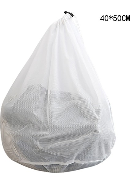 B2 Stili Yeni Pratik Büyük Çamaşır Torbaları, Büyük Giysiler Için Kilitlenebilir Ipli Dayanıklı Ince Örgü Çamaşır Torbası #j (Yurt Dışından) fiyatları