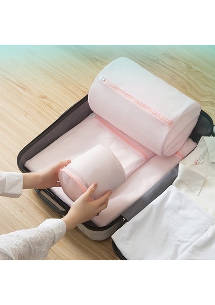 Pembe S Tarzı Güzel Açık Pembe Çamaşır Torbası Giysileri Korumak Için Yüksek Li Çamaşır Makinesi Torbası Sınıflandırılmış Yıkama Ev Ağı Torbaları (Yurt Dışından) fırsatları