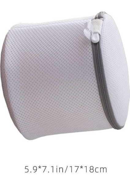 17CMX18CM Tarzı Taşınabilir Çamaşır Giysi Çantaları Ev Kalınlaşmak Yıkama Iç Çamaşırı Sutyen Fermuar Organizatör Örgü Anti-Deformasyon Çamaşır Konteynerleri (Yurt Dışından) fiyatları