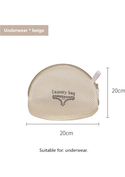 20-20CM Bej Tarzı Sınıflandırma Çamaşır Yıkama Torbası Iç Çamaşır Sutyen Çorap Çamaşır Torbaları Zarif Iç Giyim Giyim Organizatör Fermuarlı Örgü Çamaşır Torbası (Yurt Dışından) fiyatları