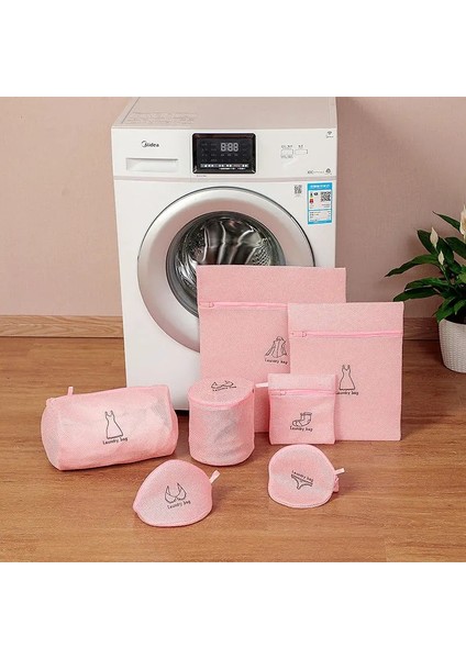 20-20CM Bej Tarzı Sınıflandırma Çamaşır Yıkama Torbası Iç Çamaşır Sutyen Çorap Çamaşır Torbaları Zarif Iç Giyim Giyim Organizatör Fermuarlı Örgü Çamaşır Torbası (Yurt Dışından) indirimleri