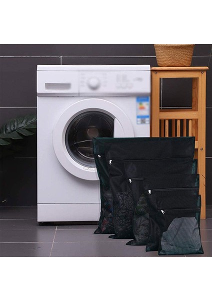 Bir Stil 1 Adet Ince Örgü Çamaşır Torbası Siyah Koruyucu Yıkama Naylon Sutyen Elbise Fermuar Net Özel Makine Bakımı R3E0 (Yurt Dışından) modelleri