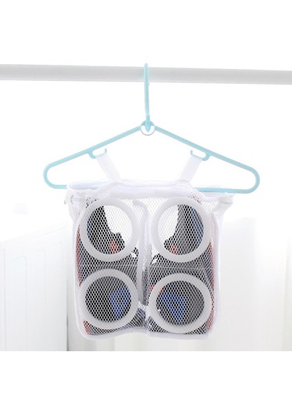 Mavi Stil Laundry Bag Shoes Organizer Bag For Shoe Mesh Laundry Shoes Bags Dry Shoe Home Organizer Portable Laundry Washing Bags (Yurt Dışından)