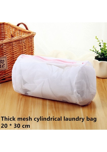 20X30CM Stili 3 Boyut Mesh Fermuarlı Çamaşır Yıkama Torbaları Narinler Için Iç Çamaşırı Çorap Iç Çamaşırı Bulaşıklık Sepeti Sutyen Koruyucu (Yurt Dışından)
