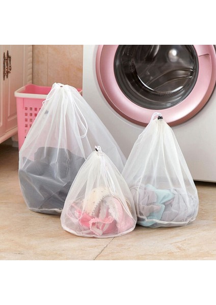 31X37CM Tarzı 1 Adet Elbise Çamaşır Makinesi Çamaşır Torbası Fermuarlı Naylon Örgü Net Sutyen Yıkama Torbası Siyah Yıkama Torbaları (Yurt Dışından) fiyatları