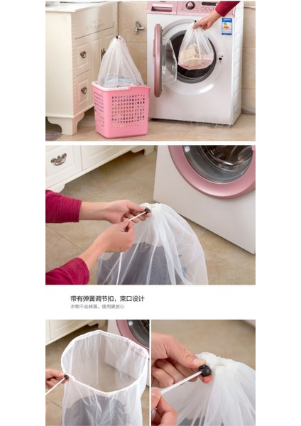 3 Adetlot Giysi Çamaşır Makinesi Çamaşır Sutyen Yardımı Iç Çamaşırı Örgü Net Yıkama Torbası Kılıfı Sepeti 3 Boyutları Kalınlaşmış Ipli Çanta (Yurt Dışından) fırsatları