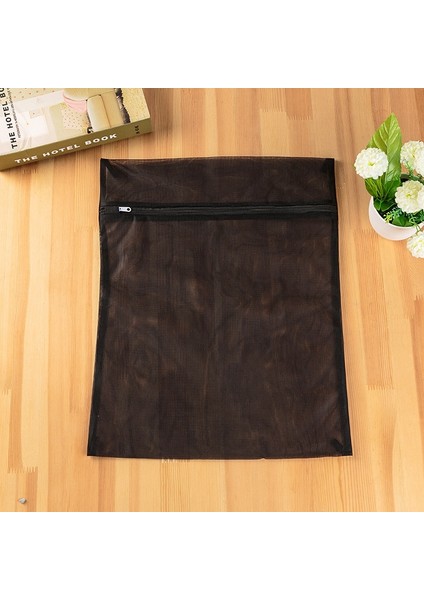 Beyaz Stil 30CMX40CM Çamaşır Makinesi Için Örgü Çamaşır Torbaları Seyahat Giysileri Depolama Net Zip Yıkama Için Siyah ve Beyaz Çanta Giysi Çorabı ve Iç Çamaşırı (Yurt Dışından)