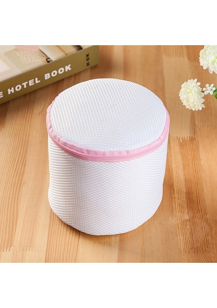 Sütyen Çanta Stili Pembe Fermuarlı Örgü Çamaşır Yıkama Torbaları Polyester Çamaşır Sutyen Çantaları Iç Çamaşırı Sutyen Iç Çamaşırı Çamaşır Makinesi Giysi Koruma Ağı (Yurt Dışından)