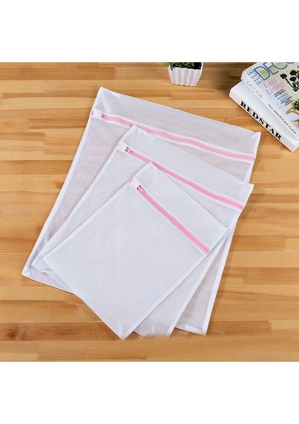 3 Adet Tarzı Katlanabilir Narin Iç Çamaşırı Fermuarlı Örgü Çamaşır Yıkama Torbaları Sütyen Çorapları Iç Çamaşırı Çamaşır Makinesi Giysi Koruma Ağı (Yurt Dışından) fiyatları