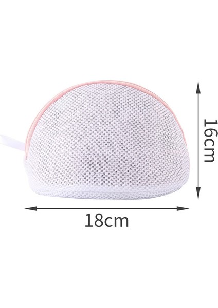 Pembe 16-18CM Tarzı Sutyen Çamaşır Torbası Iç Çamaşırı Organizatör Yüksek Li Örgü Yıkama Torbası Polyerter Net Çamaşır Torbaları Iç Çamaşırı Sutyen Çamaşır Sepeti (Yurt Dışından)