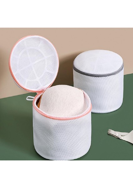 Pembe 16-18CM Tarzı Sutyen Çamaşır Torbası Iç Çamaşırı Organizatör Yüksek Li Örgü Yıkama Torbası Polyerter Net Çamaşır Torbaları Iç Çamaşırı Sutyen Çamaşır Sepeti (Yurt Dışından)