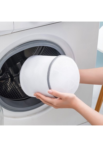 Pembe 16-18CM Tarzı Sutyen Çamaşır Torbası Iç Çamaşırı Organizatör Yüksek Li Örgü Yıkama Torbası Polyerter Net Çamaşır Torbaları Iç Çamaşırı Sutyen Çamaşır Sepeti (Yurt Dışından)