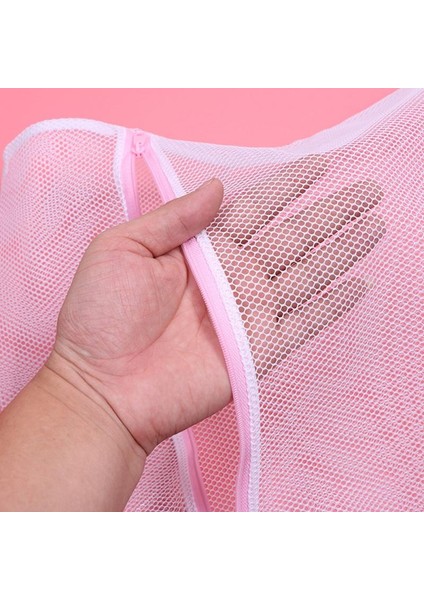 30X40CM Stili 3 Boyut Baskı Fermuarlı Örgü Çamaşır Torbası Polyester Çamaşır Net Çanta Iç Çamaşırı Çorap Çamaşır Makinesi Kılıfı Giysi Sutyen Çantaları (Yurt Dışından) modelleri