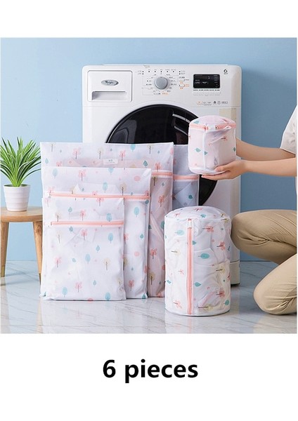 Ağaç Serisi Stili 1 Takım Fermuar Örgü Çamaşır Torbası Çamaşır Makinesi Adanmış Kirli Yıkama Torbası Iç Çorap Sutyen Çamaşır Sepeti Çok Boyutlu Yıkama Setleri (Yurt Dışından) fiyatları