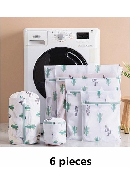 Ağaç Serisi Stili 1 Takım Fermuar Örgü Çamaşır Torbası Çamaşır Makinesi Adanmış Kirli Yıkama Torbası Iç Çorap Sutyen Çamaşır Sepeti Çok Boyutlu Yıkama Setleri (Yurt Dışından) fırsatları