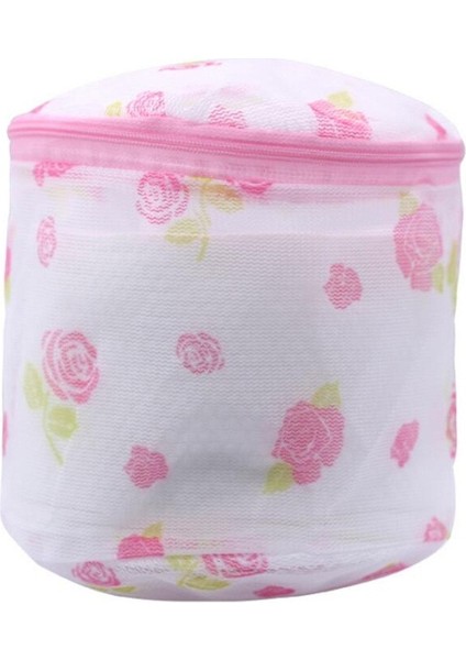 D Stili 15.5 cm Dayanıklı Karikatür Baskı Fermuarlı Çamaşır Torbası Braketi Örgü Sutyen Iç Çamaşırı Çamaşır Torbası Giysileri Koruyun Haddelemeyi Azaltın (Yurt Dışından)