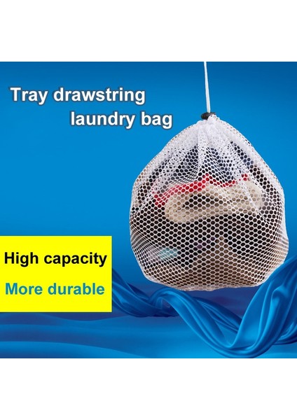 Ince Stil 50X60CM Çamaşır Torbası Sepeti Iç Çamaşırı Sutyen Çamaşır Torbaları Ev Temizlik Ev Temiz Organizatör Giysileri Ipli Kiriş Limanı (Yurt Dışından)