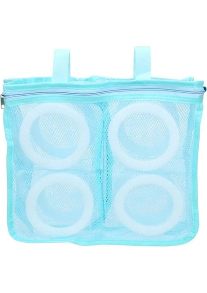 Mavi Stil 28X24.5X8CM Çamaşır Ayakkabıı Yıkama Torbaı Ayakkabı Yıkama Iç Çamaşırı Sutyen Ayakkabı Havalandırma Kuru Mesh Net Kese Yıkama Asma Makinası Temizleme Koruması (Yurt Dışından)