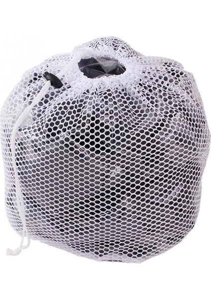 L-Büyük Delik Stili Çamaşır Örgü Çantaları Ipli Net Çamaşır Koruyucu Örgü Çamaşır Torbası Güçlü Çamaşır Makinesi Kalın Net Torba Çamaşır Sutyen Yardım Paketi (Yurt Dışından)
