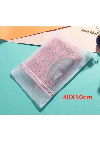 40X50CM Tarzı Çamaşır Torbaları Çamaşır Makineleri Için Örgü Sutyen Iç Çamaşırı Torbası Giysi Yardımı Çamaşır Koruyucusu Sutyen Yıkama Iç Çamaşırı Koruma Evi (Yurt Dışından) fiyatları