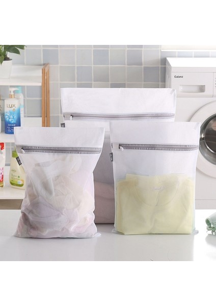 No.4 Tarzı Ze Mesh Çamaşır Torbası Polyester Çamaşır Yıkama Torbaları Kaba Net Çamaşır Sepeti Çamaşır Makineleri Için Çamaşır Torbaları Fileli Sutyen Torbası (Yurt Dışından) modelleri