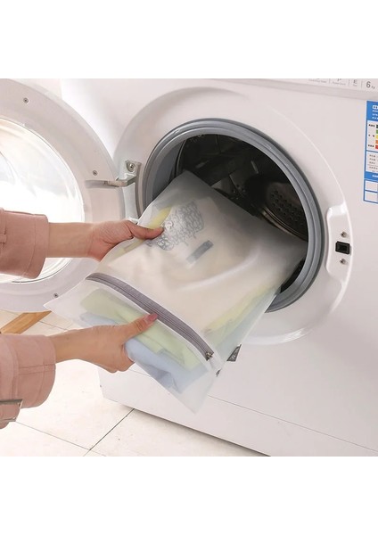 No.4 Tarzı Ze Mesh Çamaşır Torbası Polyester Çamaşır Yıkama Torbaları Kaba Net Çamaşır Sepeti Çamaşır Makineleri Için Çamaşır Torbaları Fileli Sutyen Torbası (Yurt Dışından) fırsatları