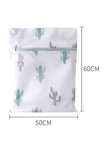 Yeşil Kaktüs 3 Stili Çamaşır Torbası Bitki Baskı Fermuar Anti-Deforme Çizilmez Yıkama Net Çanta Iç Çamaşırı Çorap Çamaşır Makinesi Kılıfı Giysi Sutyen Çantası (Yurt Dışından) fiyatları