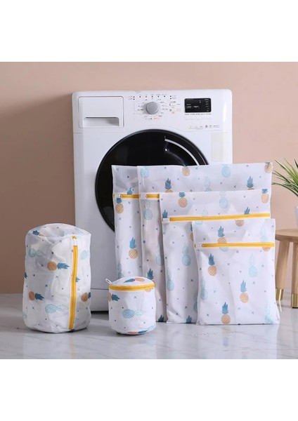 Ağaç Yaprağı 4 Stili 6 Boyutlu Çamaşır Torbası Polyester Çamaşır Yıkama Torbaları Bitki Baskı Fermuar Tasarımı Çamaşır Makineleri Için Çizilmez Örgü Çamaşır Torbası (Yurt Dışından) indirimleri