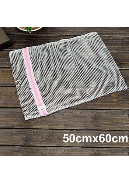 M Tarzı Ev Çamaşır Makinesi Çamaşır Torbası Sutyen Iç Çamaşırı Giysileri Mesh Net Depolama Fermuar Kılıfı (Yurt Dışından)