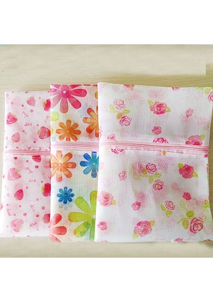 Rastgele Renk Stili 1 Parça 1 Adet Ev Fermuarlı Sutyen Iç Çamaşırı Çorap Katlanabilir Örgü Çamaşır Torbası Ev Giysileri Çamaşır Sepeti Bakım Aksesuarları Organizatör (Yurt Dışından)