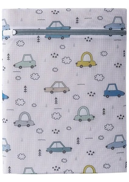 Altın Tarzı 5 Desen Baskı Çamaşır Torbaları Iç Çamaşırı Sutyen Makinesi Örgü Seyahat Organizatör Yıkama Katlanır Asılı (Yurt Dışından)