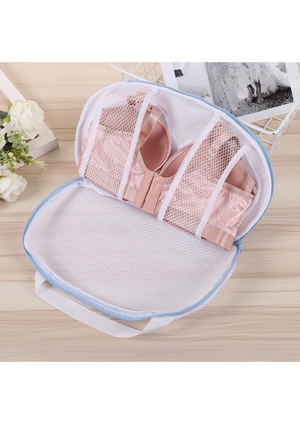 Mavi Stil Ev Seyahat Organizatör Için Anti Deformasyon Yıkama Koruyucu Çamaşır Torbası Ince Örgü Sutyen Iç Çamaşırı Özel Saklama Torbaları (Yurt Dışından)