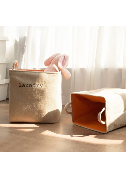 Navy1 Style 35X25X40CM Çamaşır Sepeti Ev Organizatör Katlanabilir Banyo Kirli Giysiler Çamaşır Saklama Torbaları Çocuk Oyuncak Çift Katmanlı Kalın Saklama Sepetleri (Yurt Dışından) fırsatları